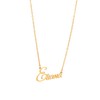 Name Necklaces made from Stainless Steel by Zotair (Eliana Gold)