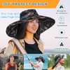 Herolland Super Wide Brim Fishing Hat for Men and Women,UPF50+