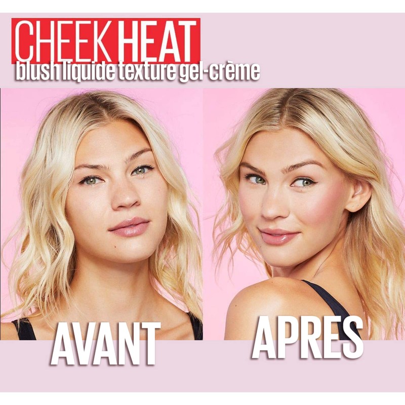 Maybelline Cheek Heat Water Infused Hydrating Gel Sheer Blusher, 15