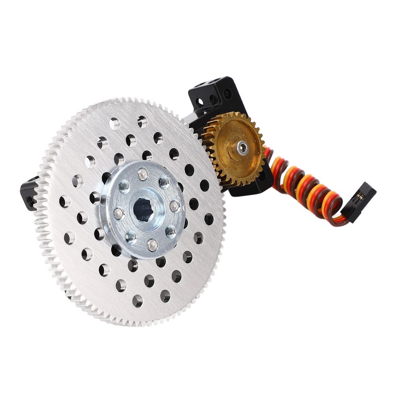 Servo Steering Gear Box 3:1 Ratio Feedback Continuous Mode Servo