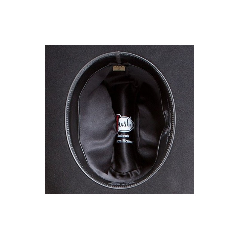 Justin Men's 3X Hills Hat, Black, 7