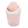 Desktop Trash Can Mini Table Garbage Bin with Swing Lid