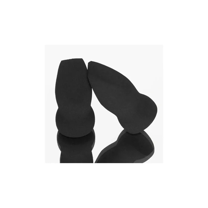 Esponja Negra Adara Paris Blending Sponge Aplicadora Maquillaje