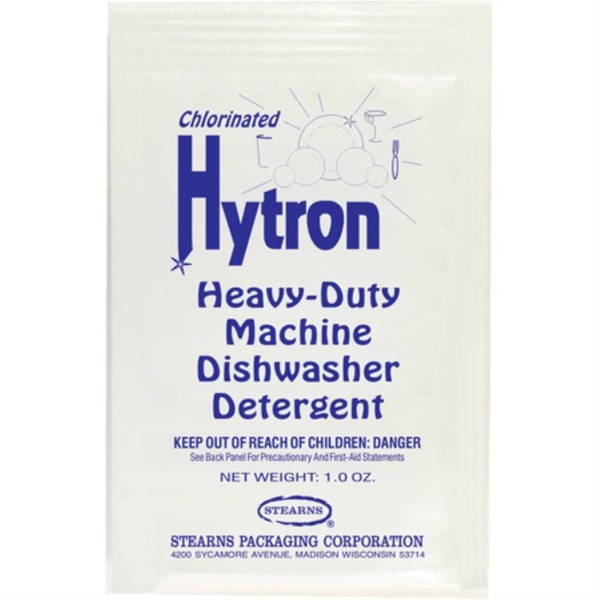 Stearns Hytron Chlorinated Dishwasher Detergent - 1 oz -(1 CASE)