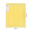 A4 Display Book with Transparent Pockets, 100 Pockets, A4 Presentation