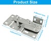 Kemcatui 2 Pcs Tip Out Tray Hinges, Sink Front Cabinet