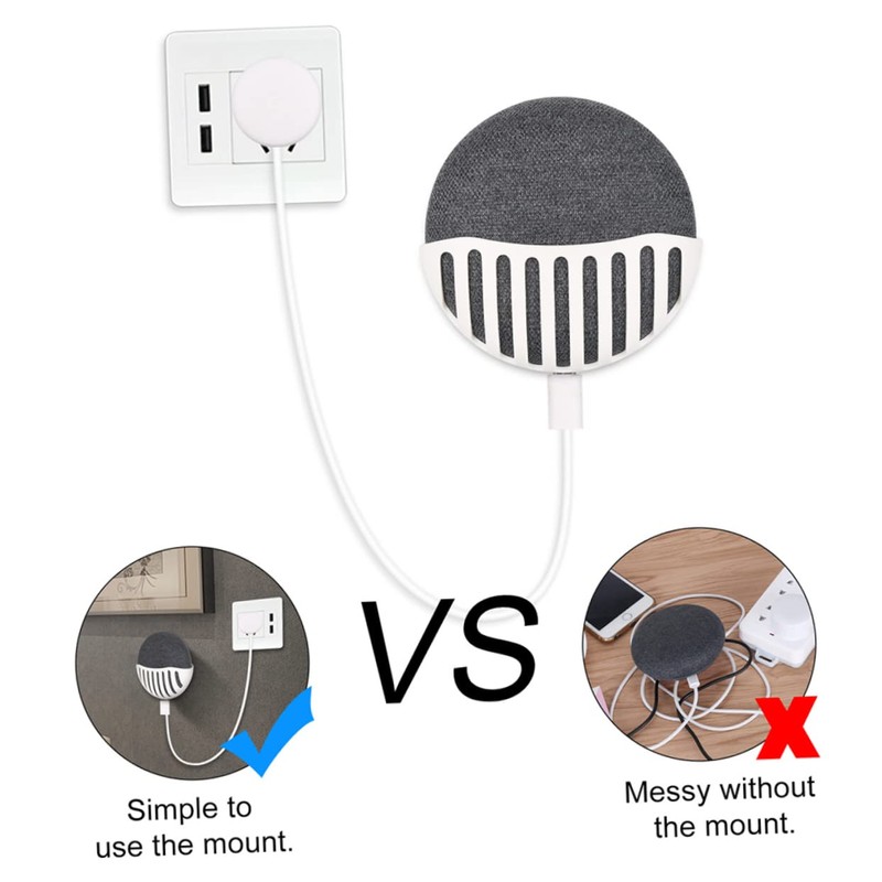 ABOOFAN Smart Speaker Wall Mount Bracket Holder for Nest Design