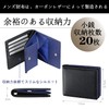 MORFFEYIA Men's Wallet, Large Capacity, Genuine Leather, YKK Product, Separate