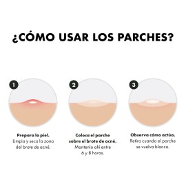 Mighty Patch Parches Facialesacné X36 Piezas Hero Cosmetics Todo Tipo De Piel Noche