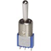 APEM 5647MA Toggle Switch, DPDT, On-Off-On 250Vac 3A