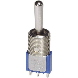 APEM 5647MA Toggle Switch, DPDT, On-Off-On 250Vac 3A