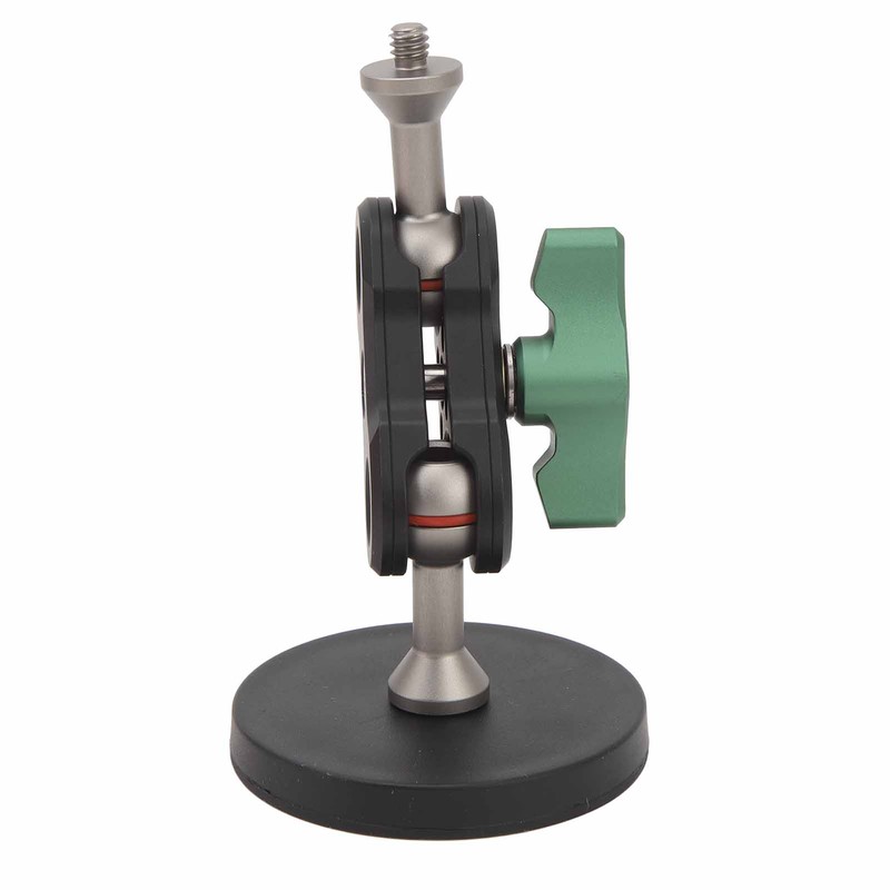 Magnetic Car Mount with Dual 360 Degree Ball Head 1/4inch