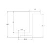 NELI Set of 4 Solar / PV Module Mounting Clamp,