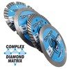 Spyder Diamond Bite 4.5" Diameter Wet/Dry Segmented Rim Diamond Cutting