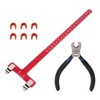 Bow String Nocking Points Pliers Set T Ruler Nocking Buckle