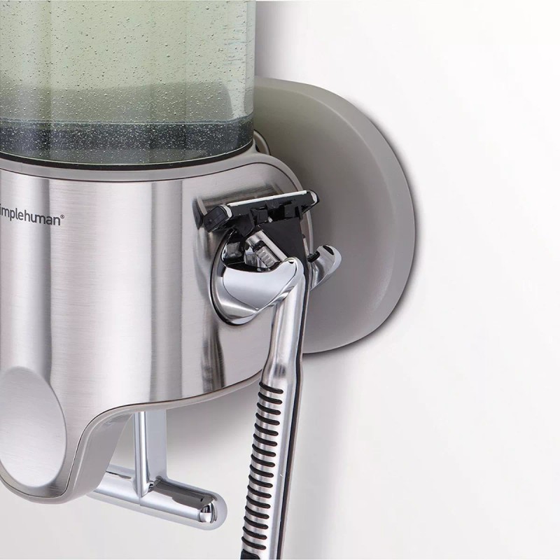 Escanver Dispensador Jabón Liquido Baño Soporta Rastrillo Envíogratis