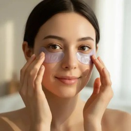 Numbuzin 9 Nad Collagen Under Eye Patches  Purple Glow Eye Patches, 5 Pairs                                                                           