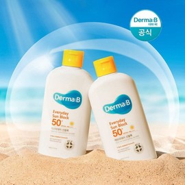 Derma B Everyday Large Capacity Sunblock 200ml 1+1 / 더마비 애브리데이 대용량 선블록 200ml 1+1
