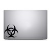 Bargain Max Decals Biohazard Symbol Decal Notebook Car Laptop 5.5"