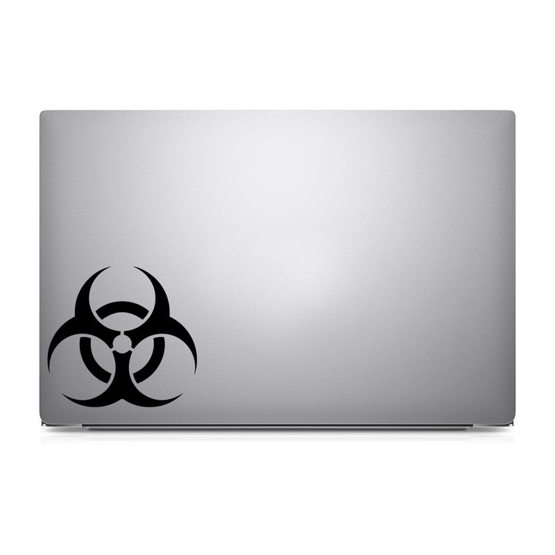 Bargain Max Decals Biohazard Symbol Decal Notebook Car Laptop 5.5"