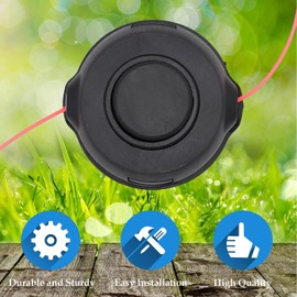 ACCYPRO Trimmer Head 198386-5 for Makita XRU11Z XRU12 XRU04Z Models,M8 X 1.25 LH