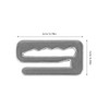 Baluue Barber Cape Buckle Replacement Clips 20Pcs Metal Haircut Cape