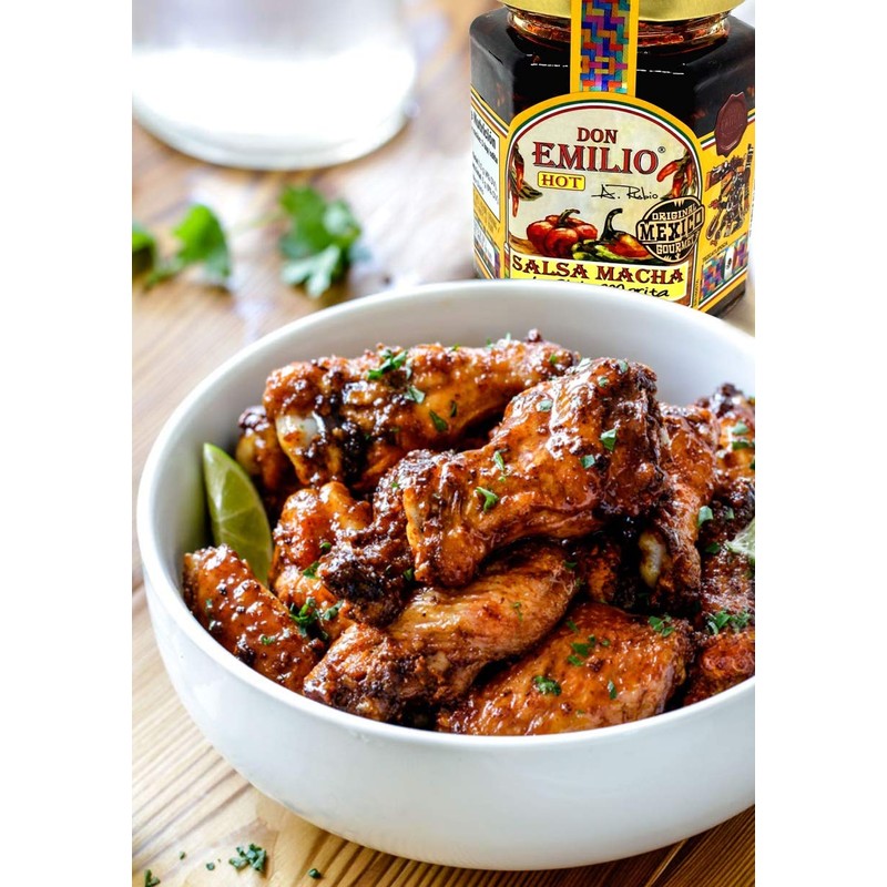 Salsa "Macha" Don Emilio 9 oz (Morita Chilli), HOT, made