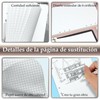 Papel para Recargas A5 -Paquete de 2, 180 Páginas /