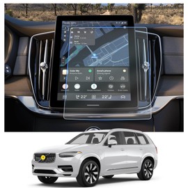 CDEFG 2PCS for 2025 Volvo XC90 Screen Protector Compatible with 2025 Volvo XC90 11.2-inch Screen Cover Center Touchscreen Protector 2025 Volvo XC90 Accessories HD Clear