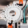 2 Pieces Wire Gauge Measurement Tool, Stainless Steel Thickness Gauges,