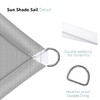 ECOOPTS 8'x8' HDPE Sun Shade Sail Rectangle Canopy Shades for