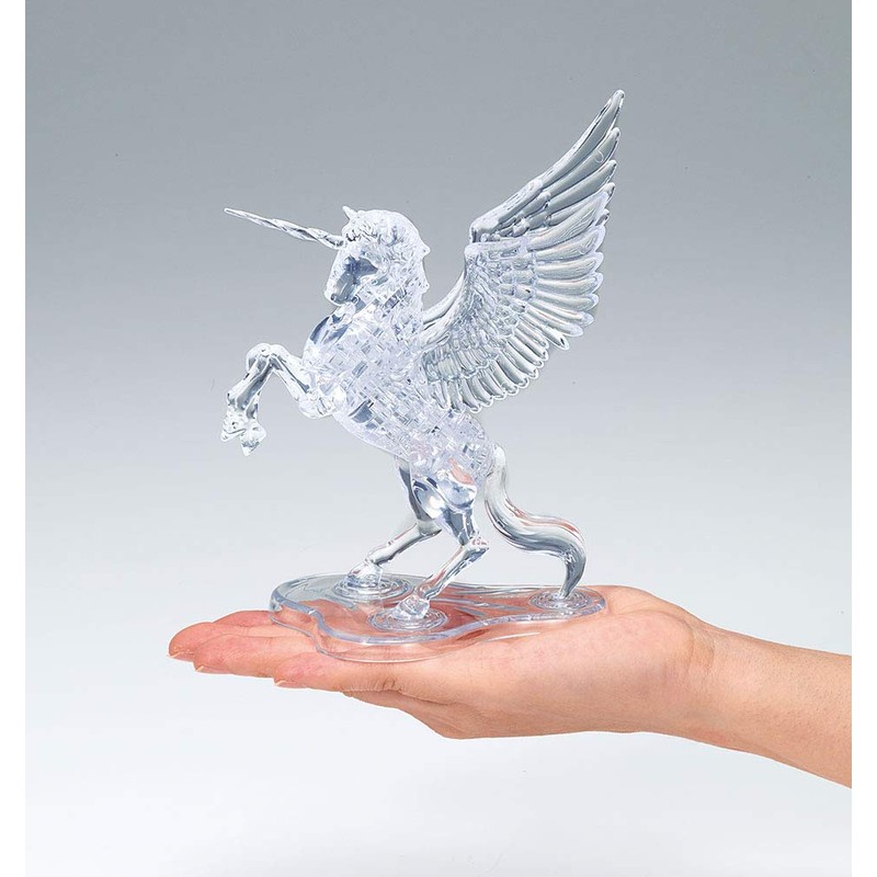 Beverly 50245 43 Piece Crystal Puzzle - Unicorn Clear