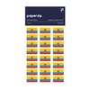 PAPERZIP - Ecuador Flags (Bandera de Ecuador) – 48 Stickers