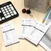 Paquete de 6 bloc de cheques de salón, libros de
