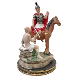 San Martín Caballero 12" Inch Tall Brown Horse