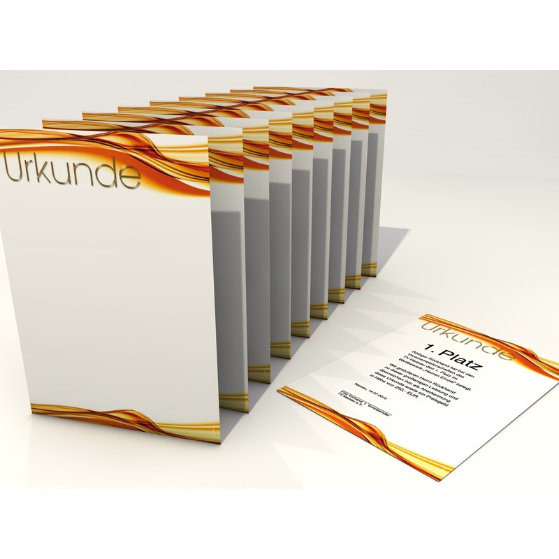 Certificate Paper "Premium" 50 Sheets | Modern | for Certificates