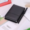 A7 NotePad PU Leather Notebook with Calculator,Handy Jotter Pocket Planner