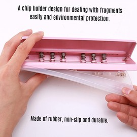 Mingzhe Adjustable 6-Hole Desktop Punch Puncher for A4 A5 A6 B7 Dairy Planner Organizer Six Ring Binder with 6 Sheet Capacity