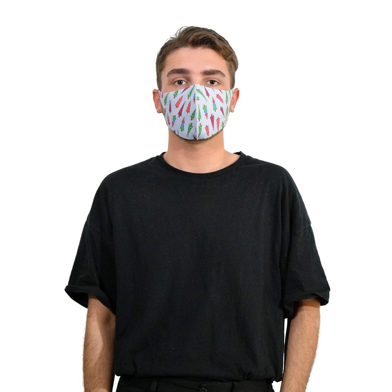 Basic Sense CHRISTMAS Copper Ion Infused Washable Reusable Face Coverings