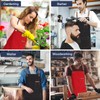 Genixart Chef Apron for Men Women - Cross Back Kitchen