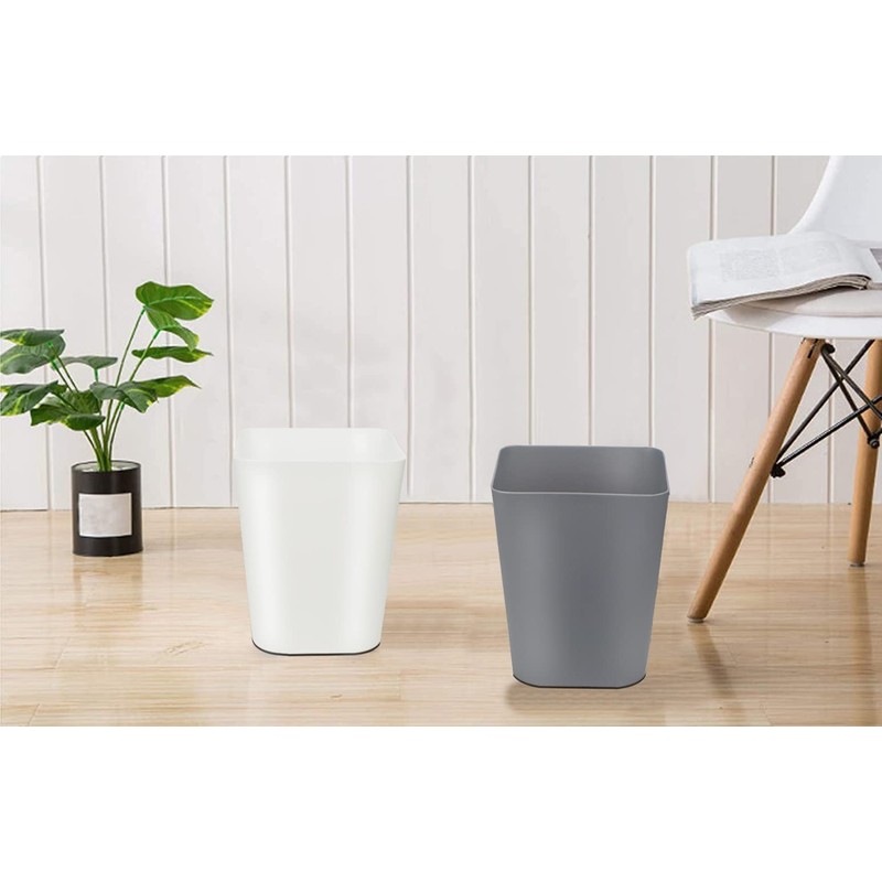 Feiupe 1.6 Gallon Small Trash Can Wastebasket for Kitchen Office
