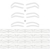 Guapa Disposable Eyebrow Design Stencil Airbrush Tint Stickers Easy Application