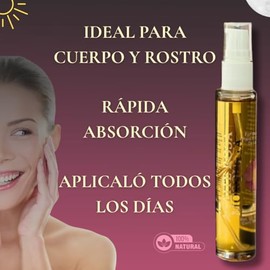Aceite de Rosa Mosqueta Puro Facial Bella Piel – Aceite Rosa Mosqueta 100% Natural para Cuidado Facial