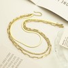 Layered Gold Necklaces for Women – 3 Layer Stackable Necklace