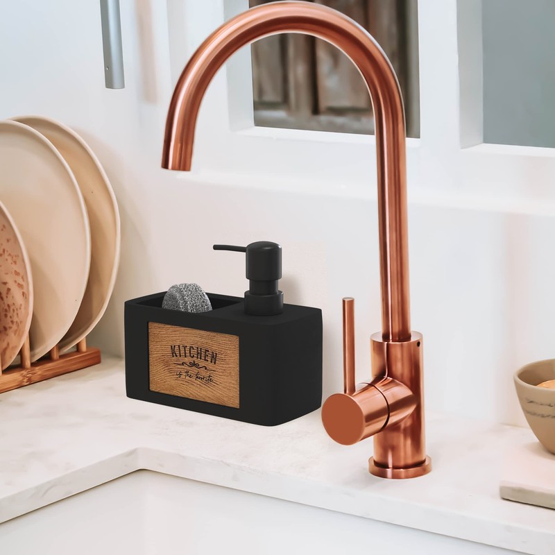 Soap Dispenser Kitchen Black - Dishwasher Dispenser Kitchen - Chill