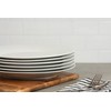 10 Strawberry Street Simply White 10.5" Round Dinner Plate, Set