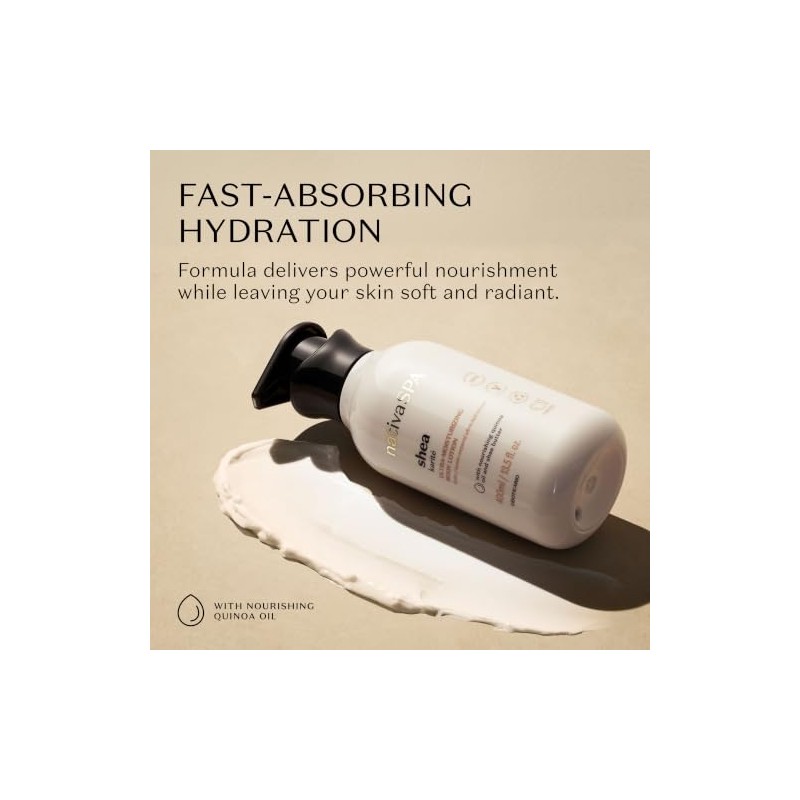 Nativa SPA Shea Moisturizing Body Lotion, 400ml | 13.5 fl.oz