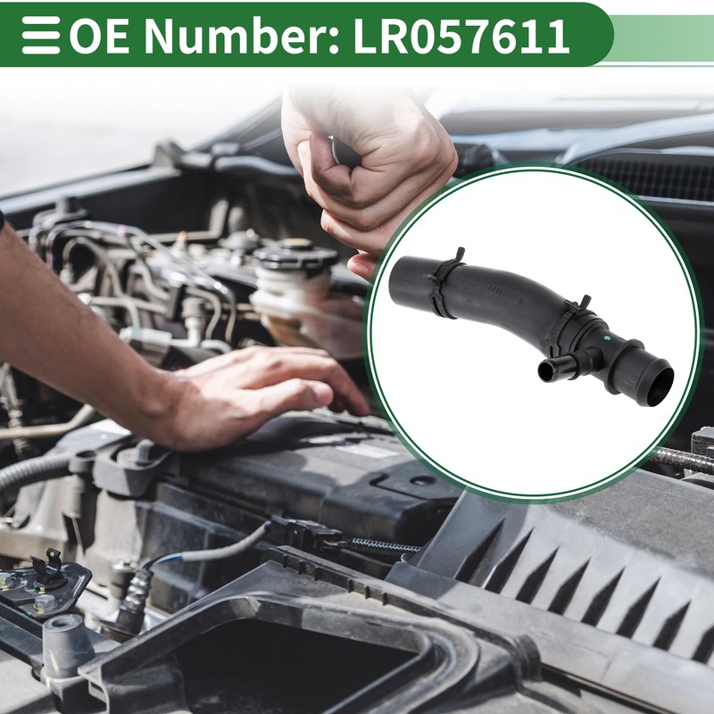 Motoforti Radiator Coolant Hose No.LR057611 for Land Rover Range Rover