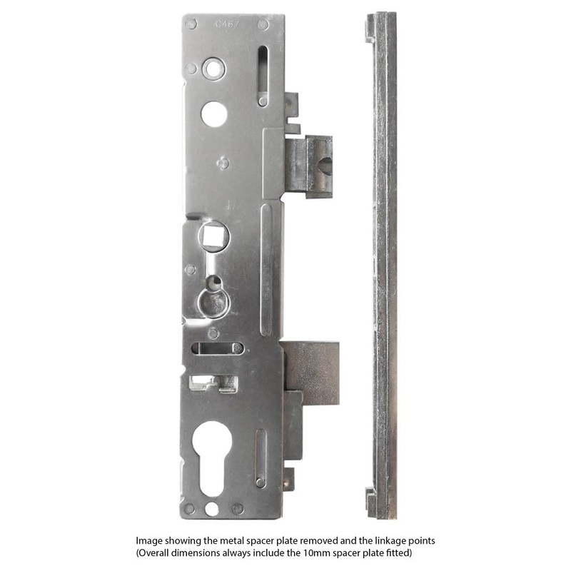 Lockmaster Milamaster 45mm Backset Lock Case Centre Gear Box