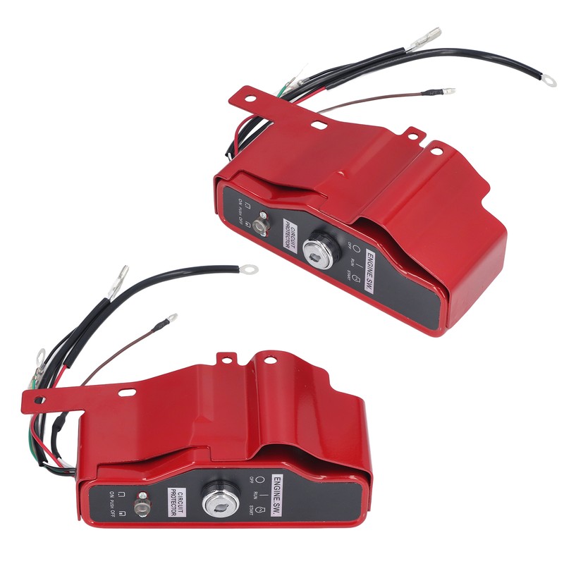 Ignition Key Switch Box Ignition Starter Switch Kit with 2